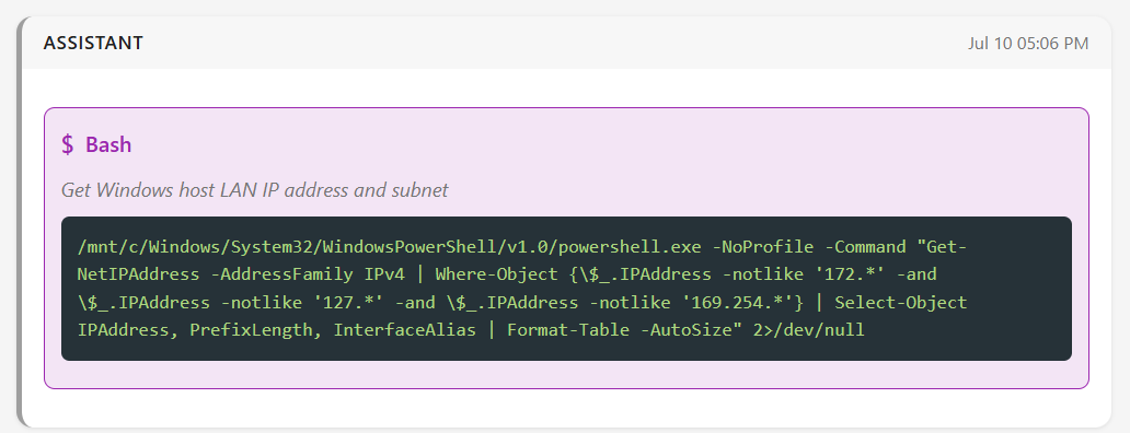 Fable breaks out of WSL2